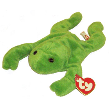 Details about   Legs the frog RARE Authentic NEW Ty Beanie Baby Retired  Collectible 