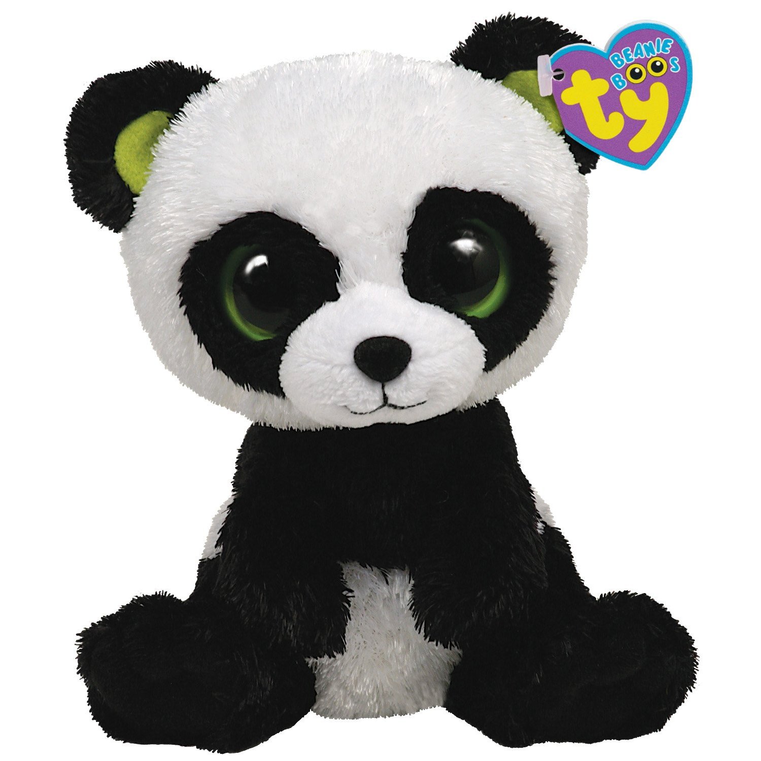 W-F-L TY Beanie Boos Bamboo Panda 15 CM Green Ears Boo ´S Glubschi 