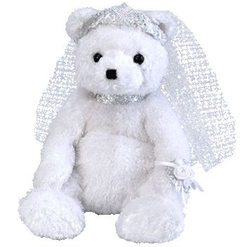 MWMT Ty Beanie Baby Groom Bear Wedding 
