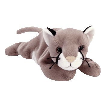 Ty Beanie Baby ~ CANYON the Cougar ~ MWMT 