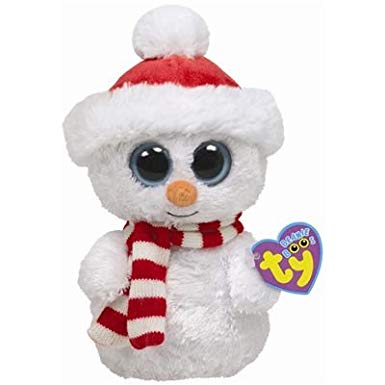 TY BEANIE BOOS MINT with MINT TAGS 2013 SCOOPS the 6" SNOWMAN 