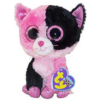 Ty Beanie Boos ~ DAZZLE the Cat MWMT 6 Inch Justice Store Exclusive 
