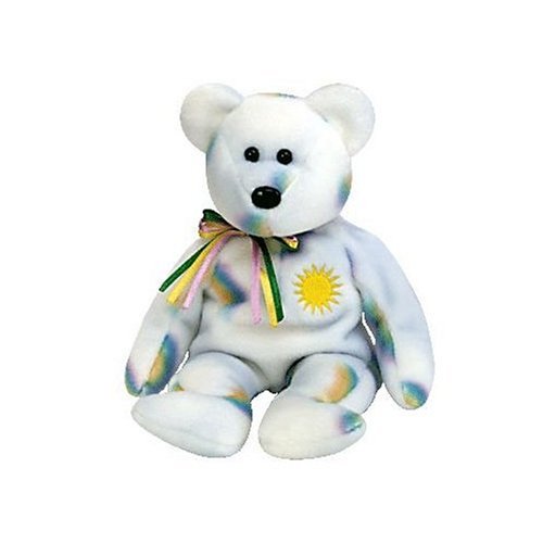 Cheery Rainbow Bear 2001 8th Gen Retired Ty Beanie Baby Collectible Mint 