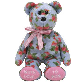 Details about   TY Beanie Baby MOTHER the bear Mother's Day MWMT Stuffed Animal Plush Toy 