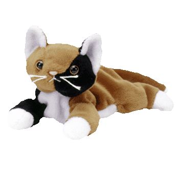 Ty Beanie Baby Chip Calico Cat PRISTINE CLEAN Brand New-PERFECT w/Mint Tags 