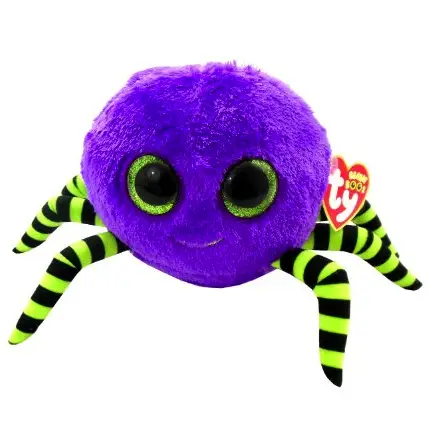 6 Inch Purple Version Ty Beanie Boos ~ CRAWLY the Spider NEW MWMT 