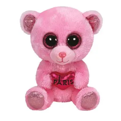 6 Inch Paris The Bear 1st Edition MINT for sale online Ty Beanie Boos 