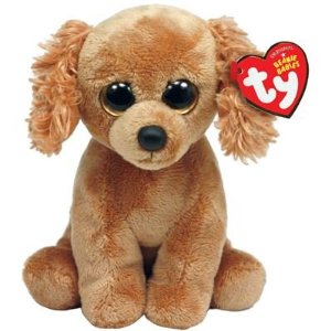 5.5 Inch Ty Beanie Baby ~ COPPER the Cocker Spaniel Dog MWMT Internet Excl 