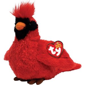 Ty Beanie Baby CROONER the Red Cardinal Bird