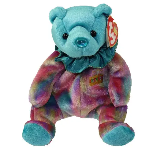 TY Beanie Babies "NOVEMBER" the HAPPY BIRTHDAY Teddy Bear MWMTs GREAT GIFT! 
