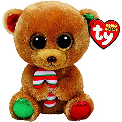 Ty Beanie Christmas Boos BELLA the Bear & PENELOPE the Penguin 6" MWMTS