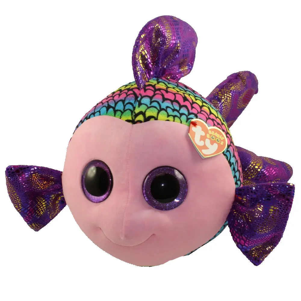 Ty Beanie Boos FLIPPY the fish 6 inch  NWMT LIMITED QUANTITY.