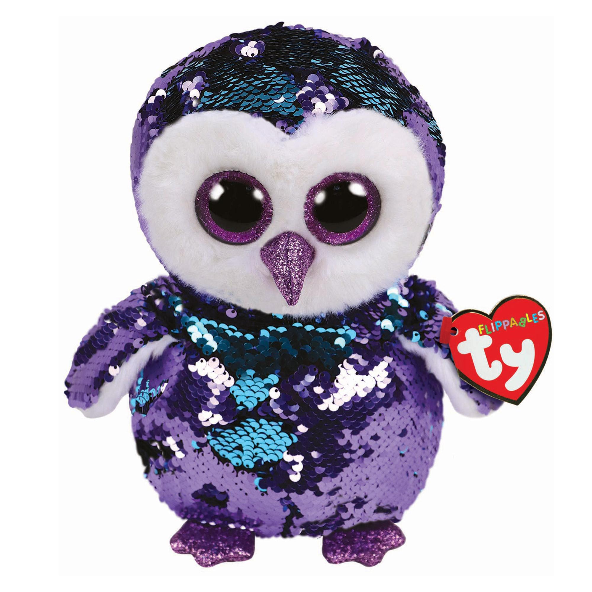 6 Inch Ty Beanie Boos Moonlight The Owl 2019 MWMT in Hand for sale online 