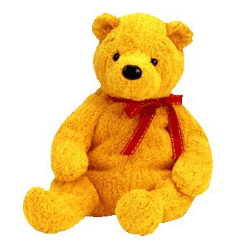 yellow bear stuffed animal
