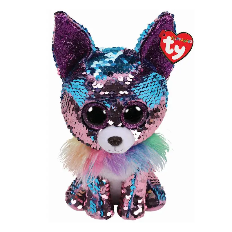 TY Beanie Boos Flippables 9" Medium YAPPY Color Changing Sequins Chihuahua MWMTs 
