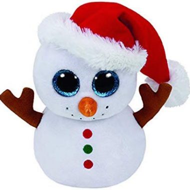 TY BEANIE BOOS SCOOPS the 6" SNOWMAN MINT with MINT TAGS 2013 