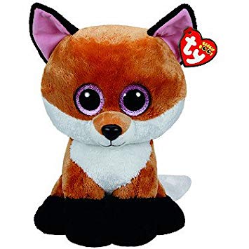 TY Beanie Boos 9” SLICK Fox  New Without Tag 