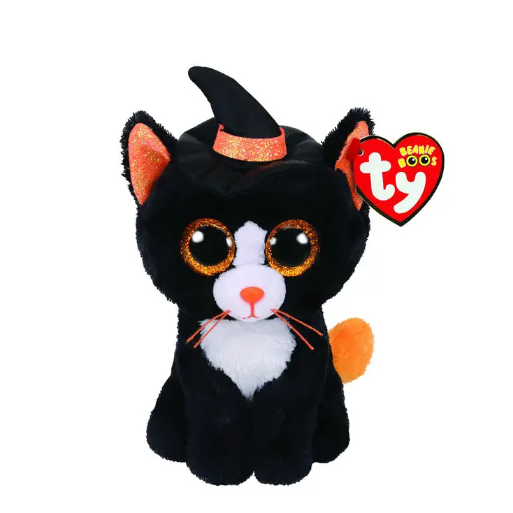 Ty Beanie Babies 42332 Teeny TYS Treat The Halloween Black Cat for sale online 