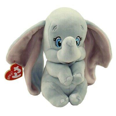 Ty Beanie Sparkle Buddy Dumbo The Elephant 10" 26cm Medium Size MWMT for sale online 