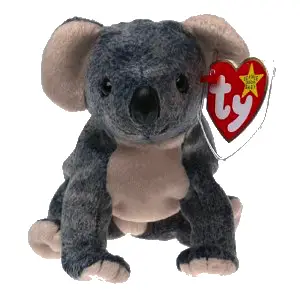 TY Beanie Babies Koala Teddy Bear  ** EUCALYPTUS ** 5th Generation New w/ Tag 