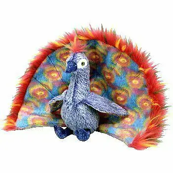 2000 FLASHY Peacock 8th Generation Retired Ty Beanie Baby Collectible for sale online