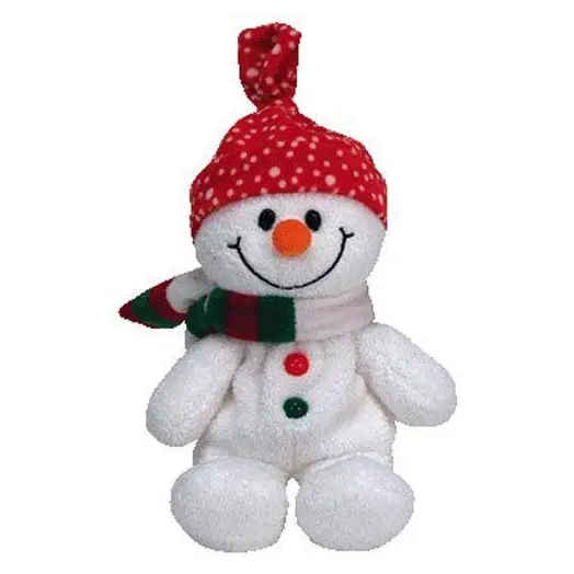 Christmas MWMT Snowman 2005 Ty Beanie Baby Freezie 