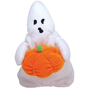 Ty Beanie Babies 37192 Boos Ghoulie the Ghost Halloween Boo 