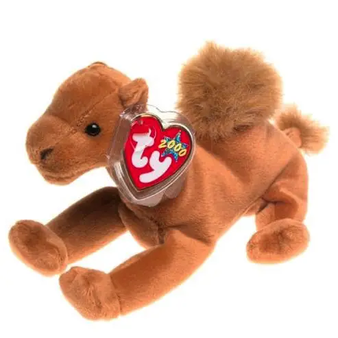 February 1st 2000 TY Beanie Baby Niles The Camel With Tag Retired   DOB