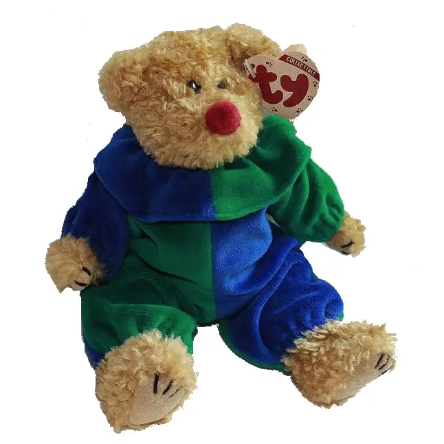 Piccadilly the Bear - Blue/Green 