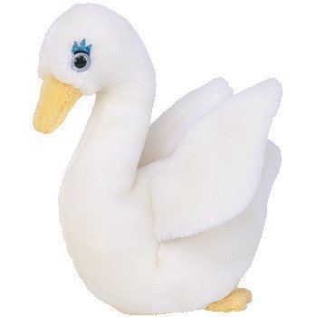 Ty Beanie Baby ~ GODDESS the Swan 6 Inch MWMT 
