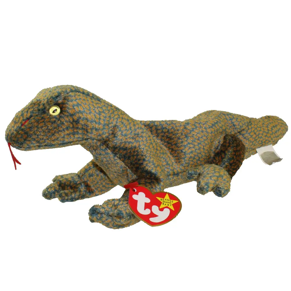 Ty Beanie Baby Retired Scaly The Dragon 1999
