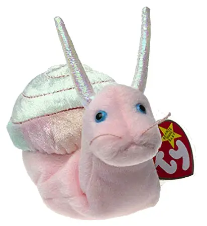 for sale online 0008421042494 Ty Beanie Babies Swirly the Snail Plush Toy - 