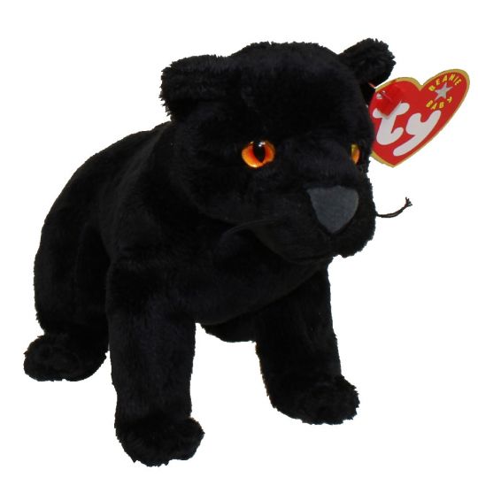 Ty Velvet 1997 Black Panther Cat 4 Th Gen PVC 8 Beanie Baby MWMT for sale online 