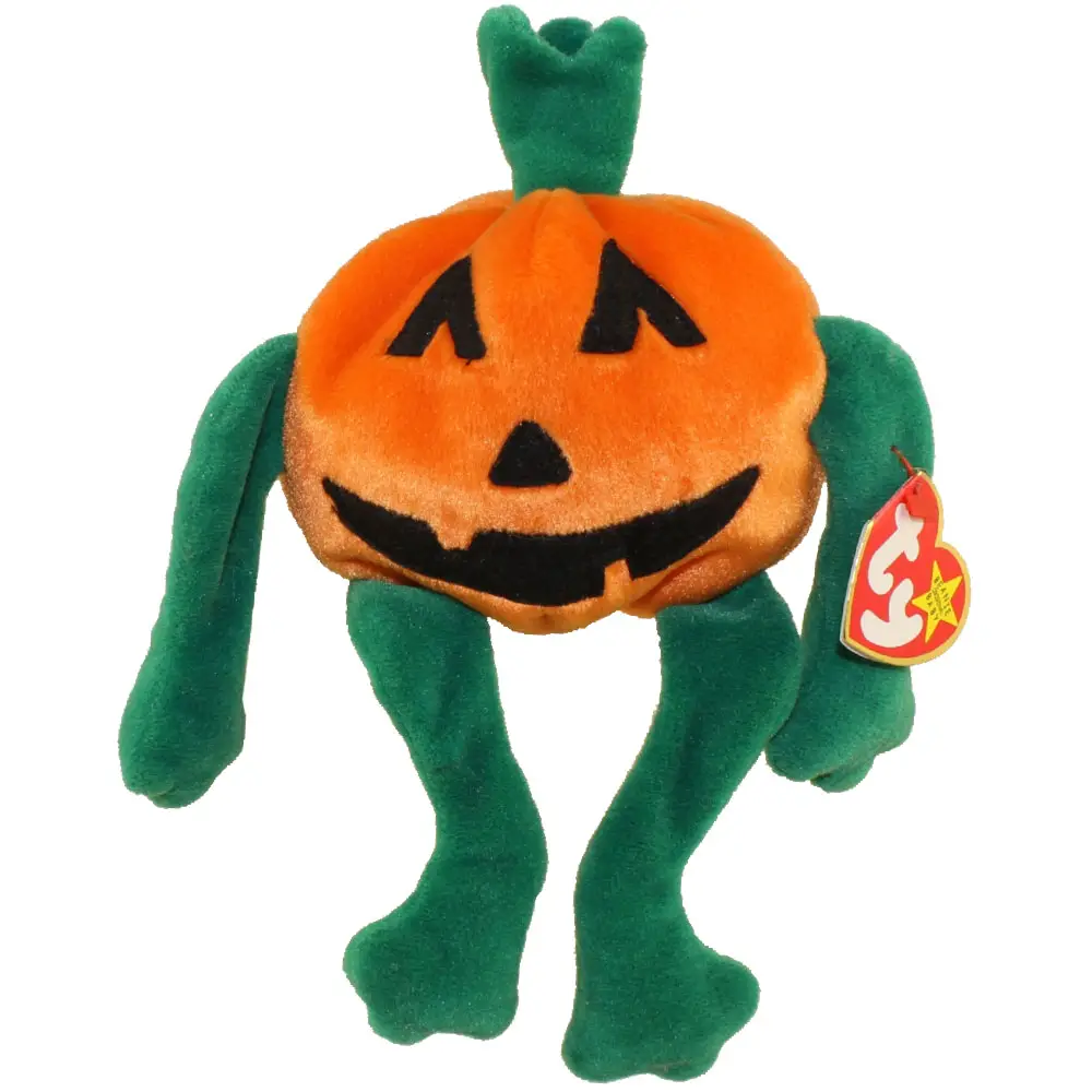 Ty Retired Beanie Baby Pumkin Pumpkin Halloween 1998 MINT for sale online