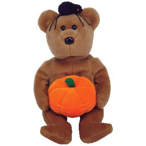 MWMT Bear BBOM Exlusive 2005 Ty Beanie Baby Pocus Halloween 