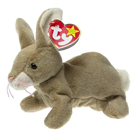 Nibbly The Rabbit Ty Beanie Baby RARE 4 Errors Tags and Tag Protector May 7 1998 for sale online 