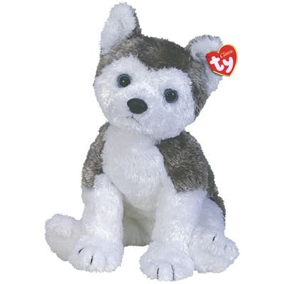 TY Beanie Boos - SLUSH the Husky (Glitter Eyes) (Medium Size - 9 inch)