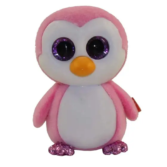 TY Beanie Boos Mini Boo Glider Pink Penguin Series 3 Collectible Figure 2 Inch 