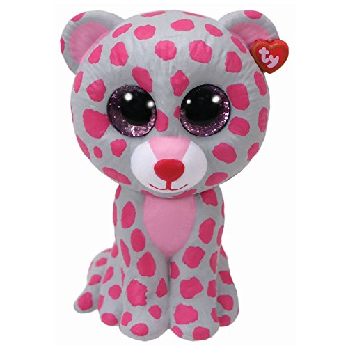 Ty Beanie Boos Tasha The Pink Leopard Cat 6in Plush 2015 With Tags for sale online