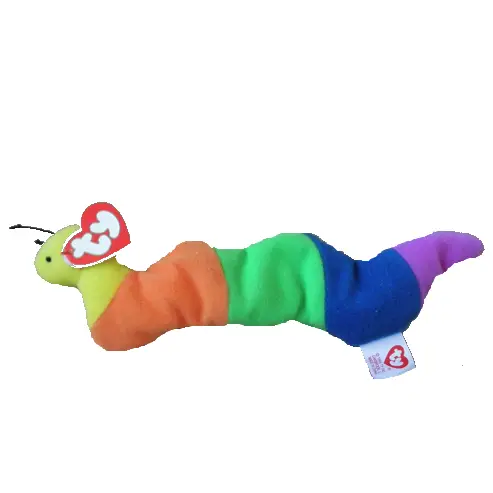 Details about   TY TEENIE BEANIE BABIES ~ #4 INCH the worm ~ 1998 McDonald's Toy 
