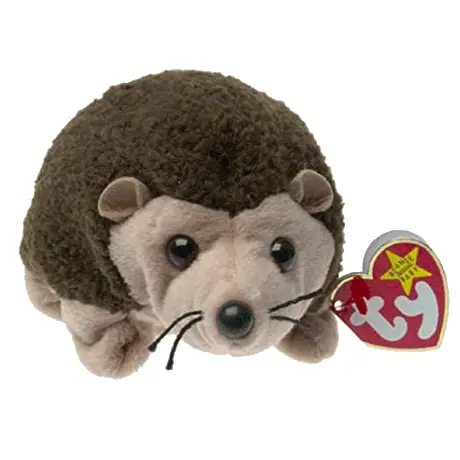 Hedgehog 2010 Ty Beanie Baby PRICKLES NEW w/tag protector 