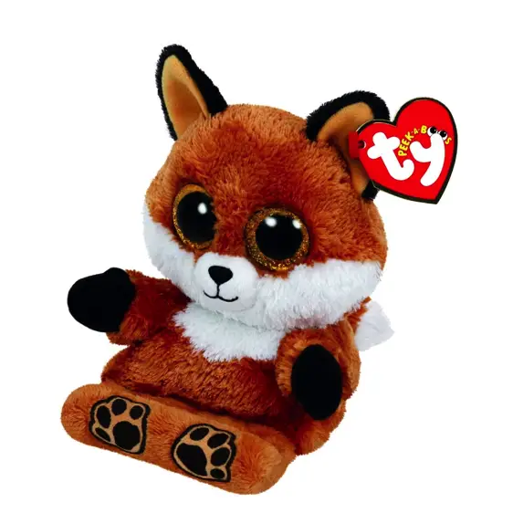 HANDMADE IN INDONESIA MINT TY BEANIE BABY SLY THE FOX RETIRED 