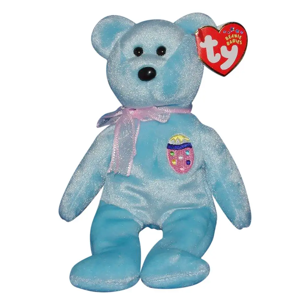 Details about   TY Beanie Baby EGGS II The Blue EASTER Bear MWMT 