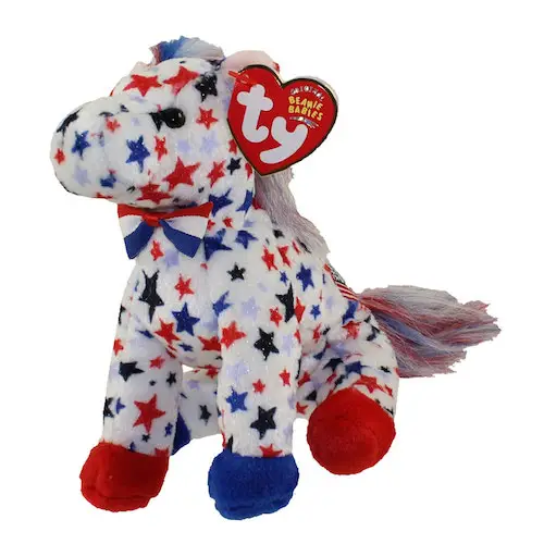 Details about   Ty Beanie Baby McDonald's Lefty the Donkey Mint in Original Clamshell 