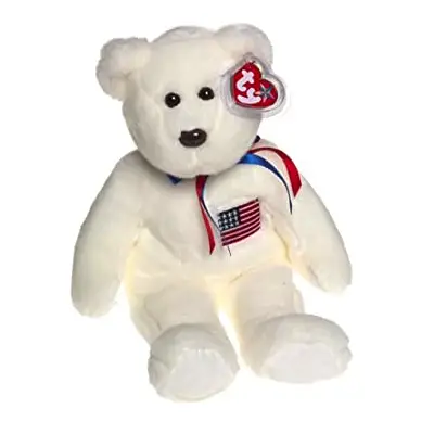 Details about   Libearty The Bear Beanie Babies plush toy new 2000 McDonalds Ty American Liberty 