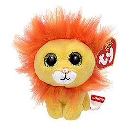 Details about   Ty Beanie Baby Bushy The Lion 