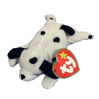 NEW WITH TAGS>FREE SHIPPING Details about   TY Beanie Baby 1996 Dotty The Dalmatian 8.5 in 