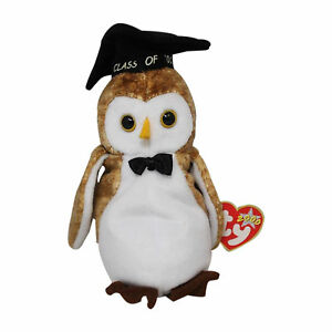 Ty Beanie Baby Wisest The 2000 Owl 7 Inch MWMT S Stuffed Animal Toy for sale online 