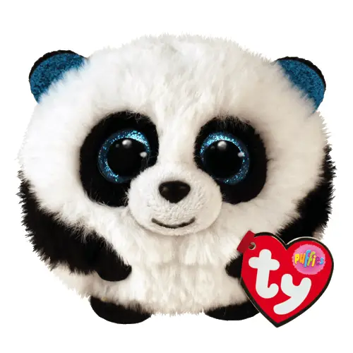Ty Flippables BAMBOO the Panda Bear Sequins Medium 9" Buddy Beanie Boos NEW MWMT
