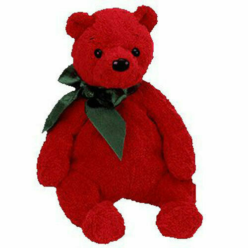 Details about   Mistletoe The Red Christmas Bear TY Beanie Baby Retired DOB 12/18/2000 